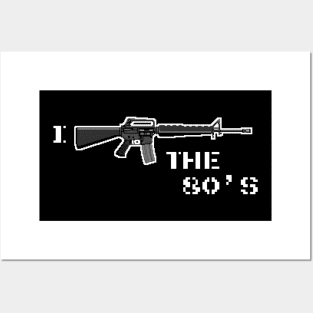 I M16A1 The 80's Posters and Art